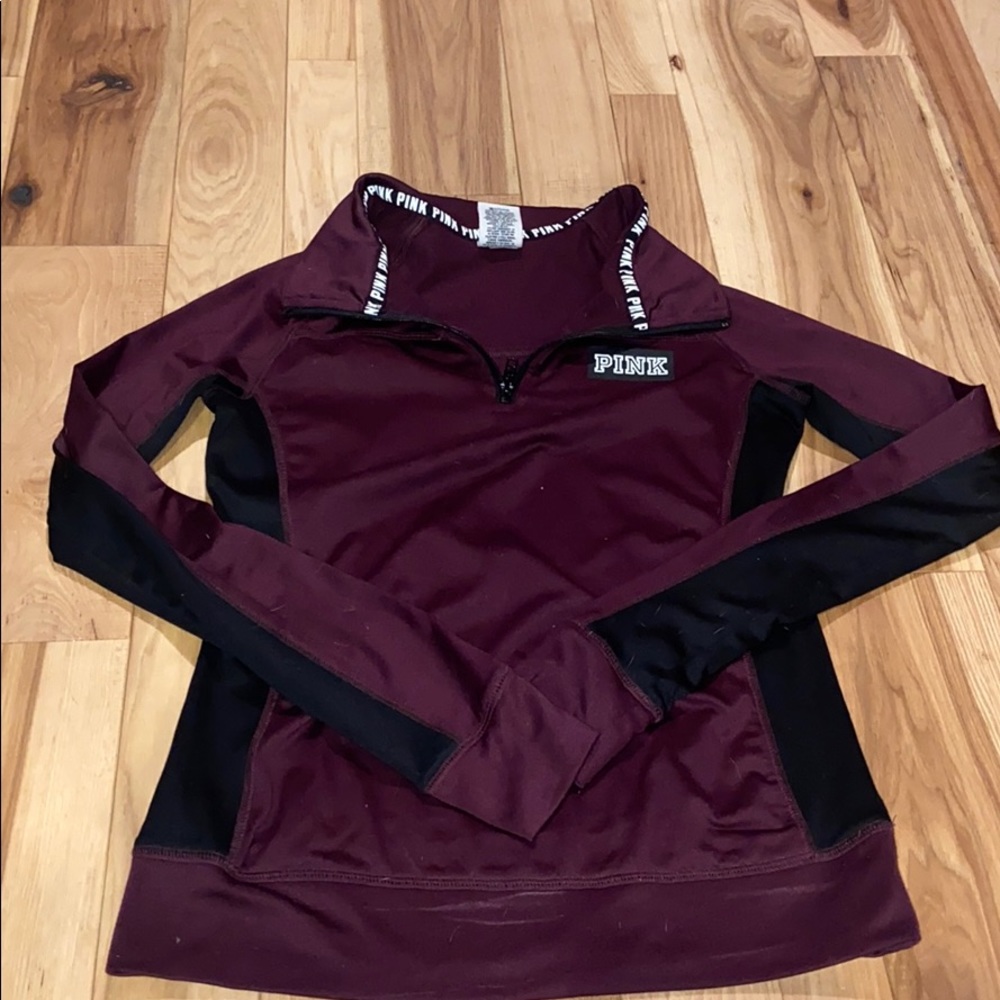 Pink half zip!